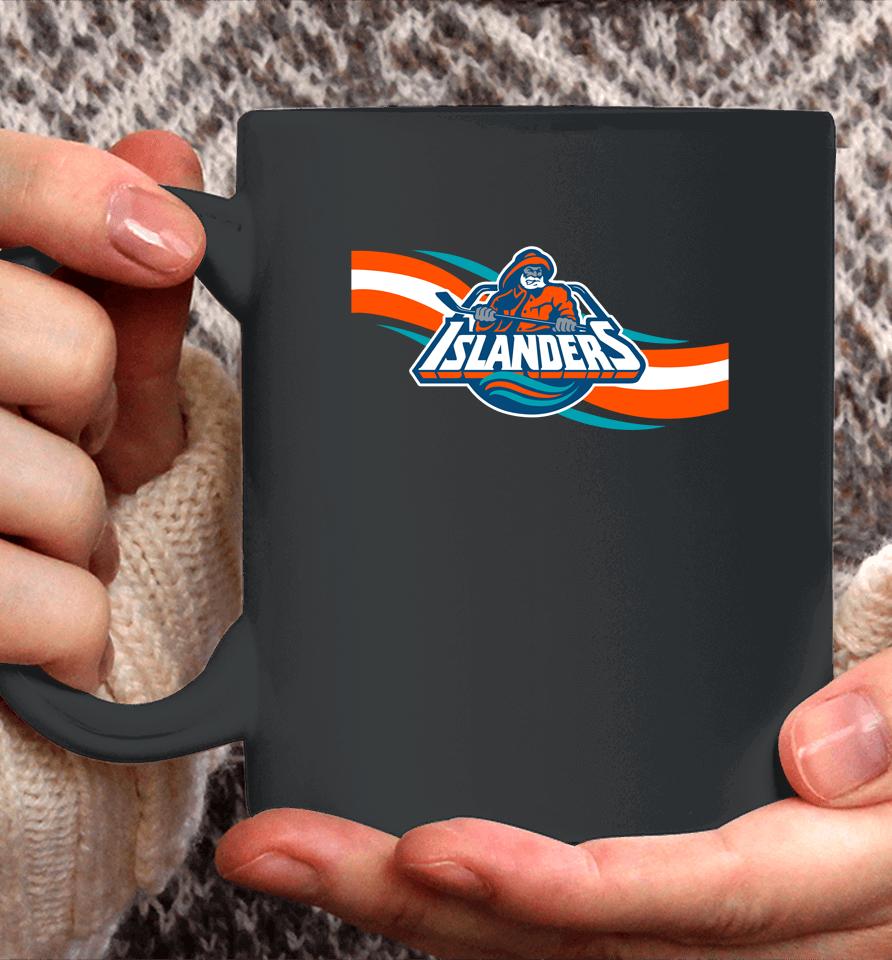 New York Islanders Fanatics Navy Team Jersey Inspired Coffee Mug