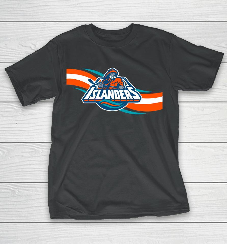 New York Islanders Fanatics Navy Team Jersey Inspired T-Shirt