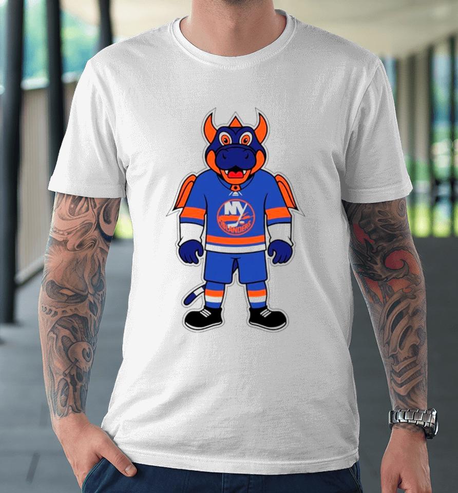 New York Islanders Mascot Hockey Nhl Premium T-Shirt