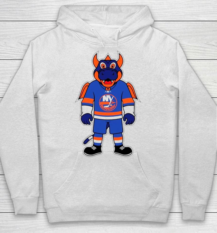 New York Islanders Mascot Hockey Nhl Hoodie