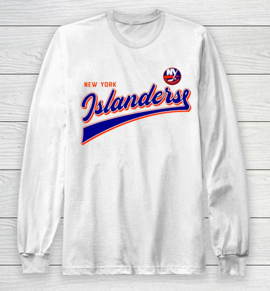 New York Islanders Nhl Logo Long Sleeve T-Shirt