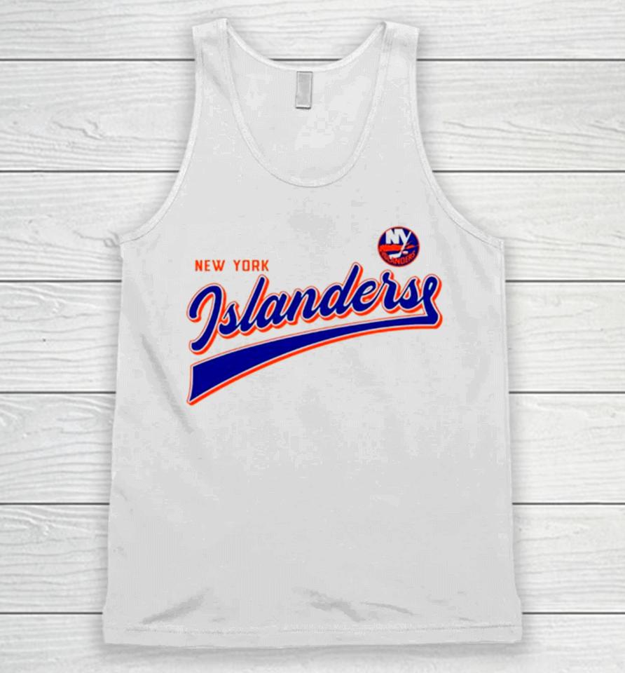 New York Islanders Nhl Logo Unisex Tank Top