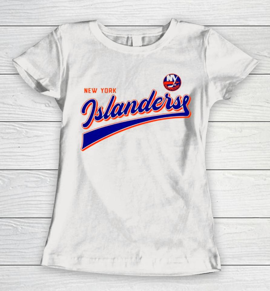 New York Islanders Nhl Logo Women T-Shirt