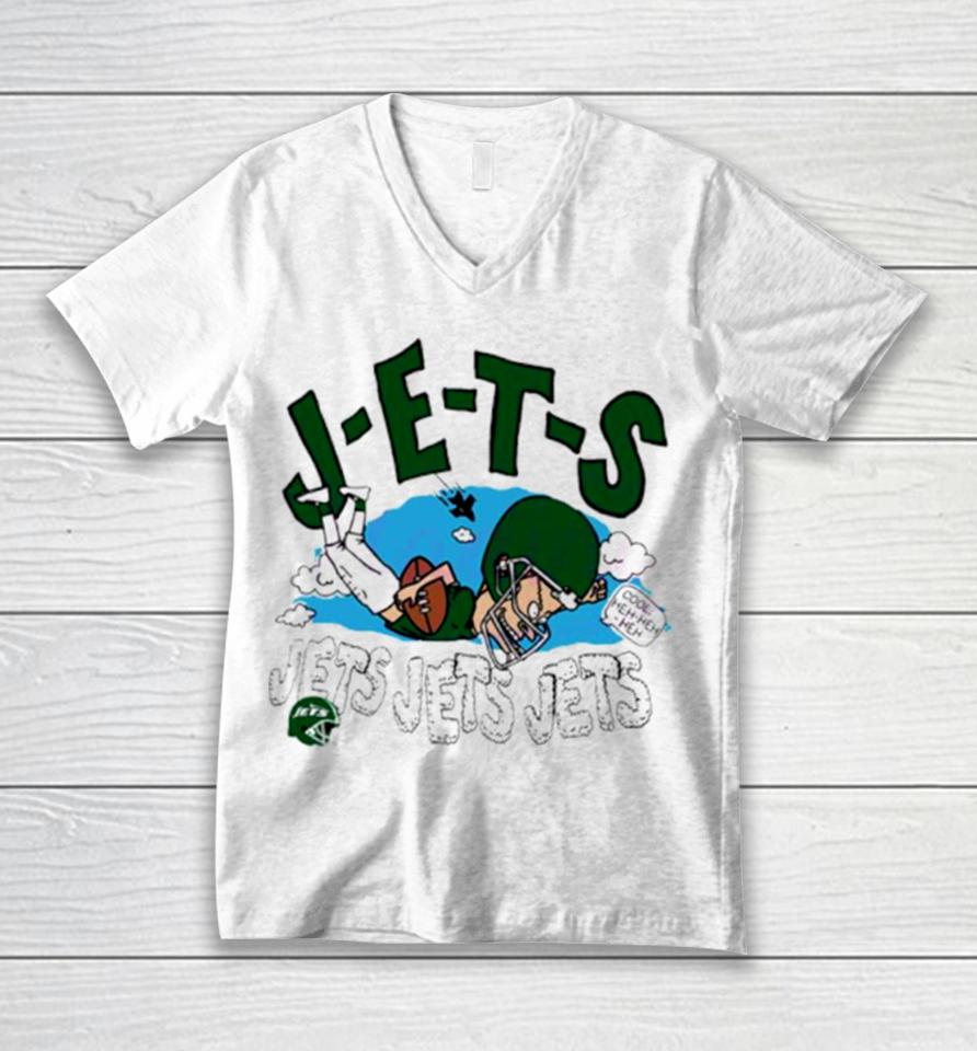 New York Jets Beavis And Butt Head Football Unisex V-Neck T-Shirt