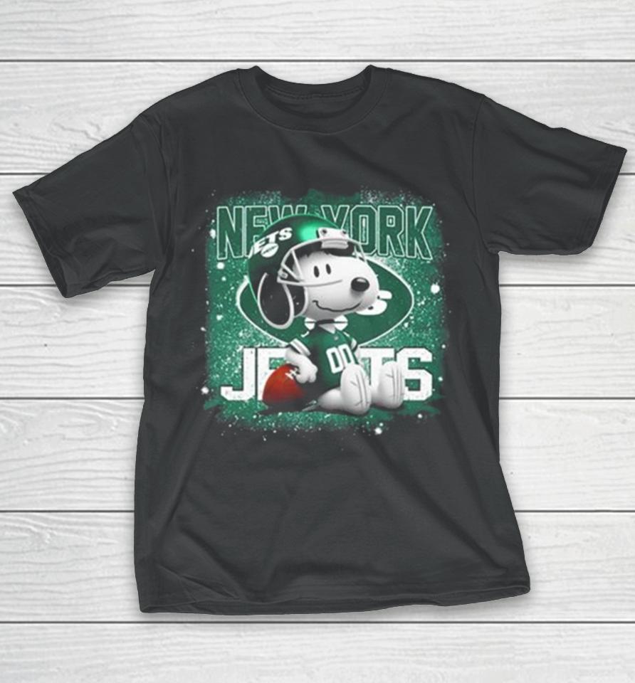 New York Jets Mix Snoopy T-Shirt