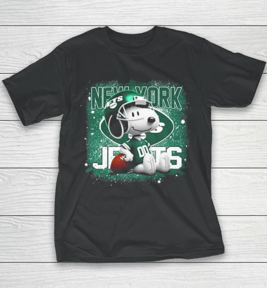 New York Jets Mix Snoopy Youth T-Shirt