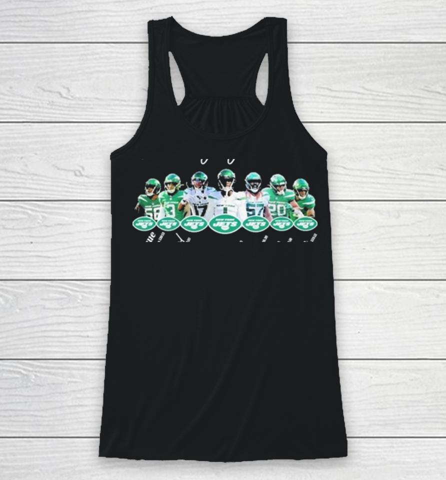 New York Jets Nfl God Says You Are Unique Special Lovely Precious Strong Chosen Forgiven Racerback Tank