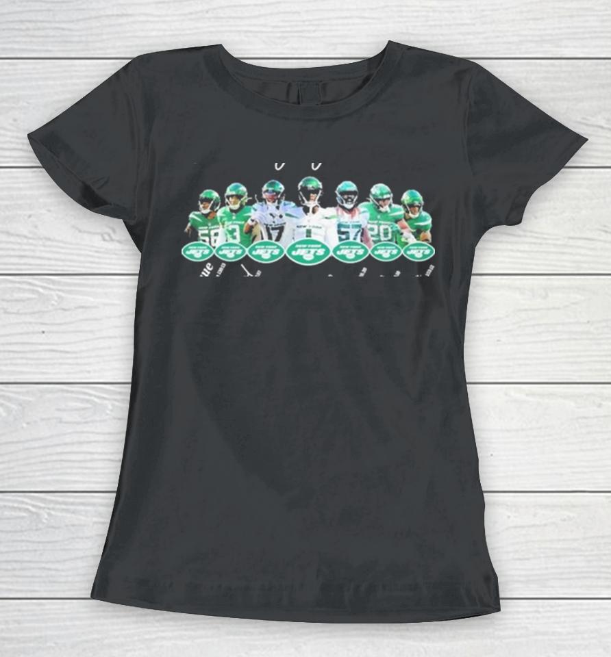 New York Jets Nfl God Says You Are Unique Special Lovely Precious Strong Chosen Forgiven Women T-Shirt