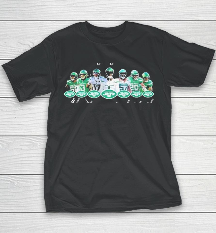 New York Jets Nfl God Says You Are Unique Special Lovely Precious Strong Chosen Forgiven Youth T-Shirt