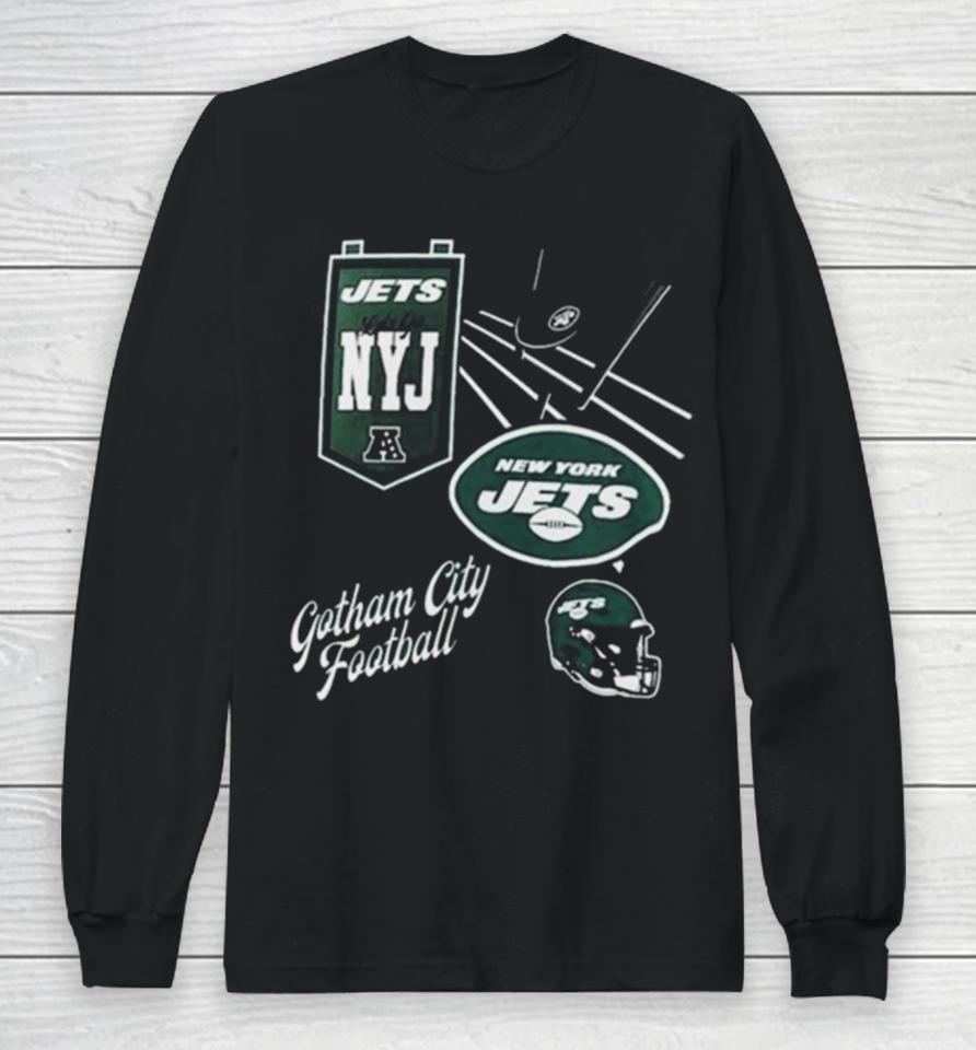 New York Jets Split Zone Long Sleeve T-Shirt