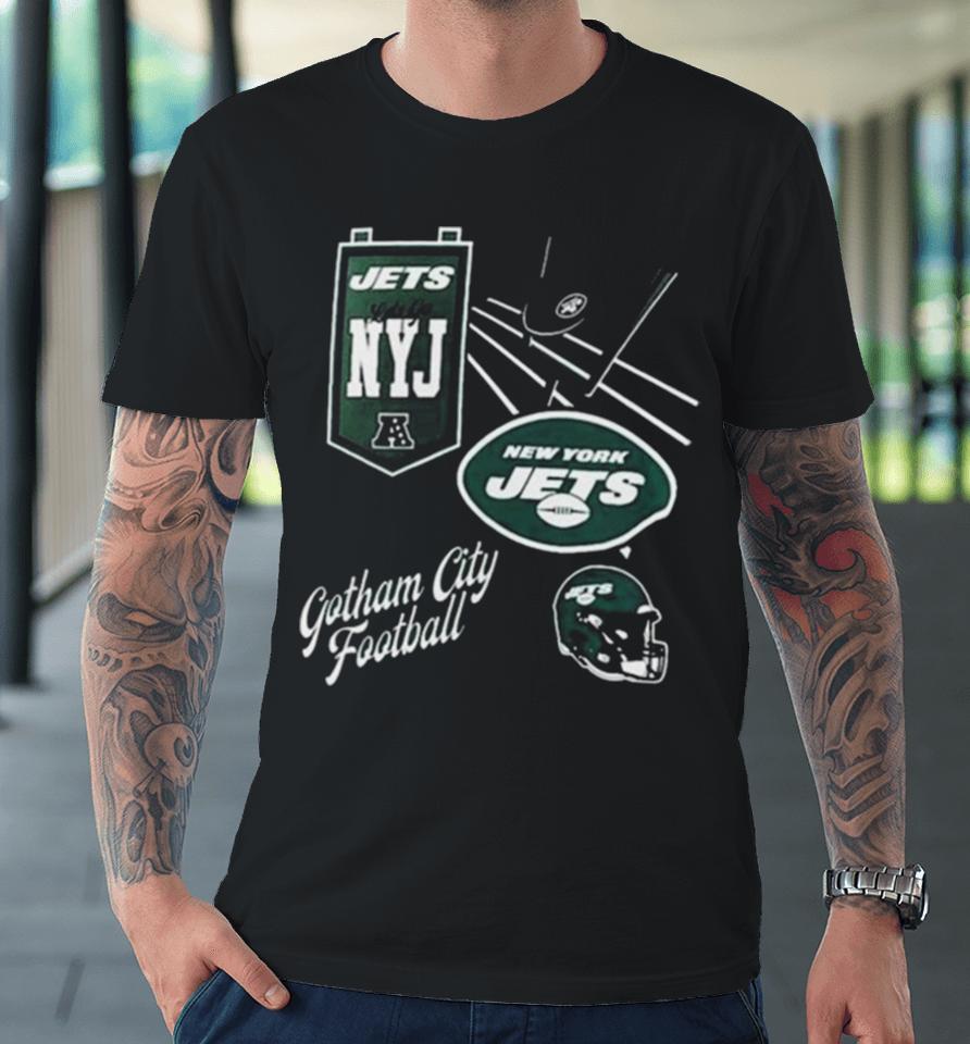 New York Jets Split Zone Premium T-Shirt
