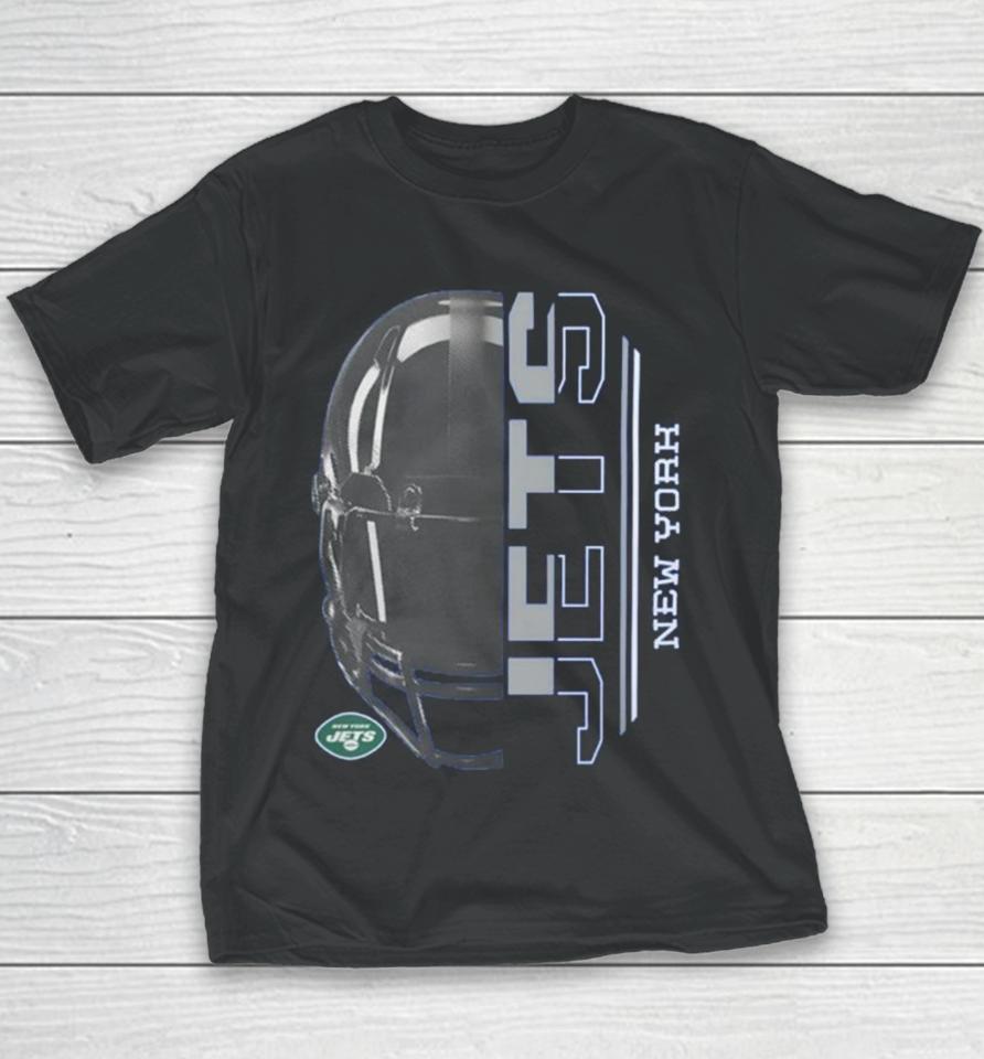 New York Jets Starter Half Helmet Logo 2024 Youth T-Shirt