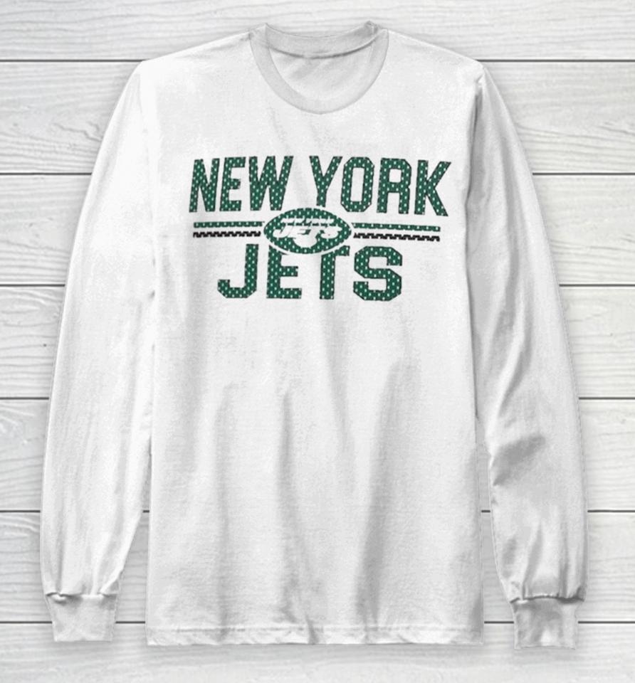 New York Jets Starter Mesh Team Graphic 2024 Long Sleeve T-Shirt