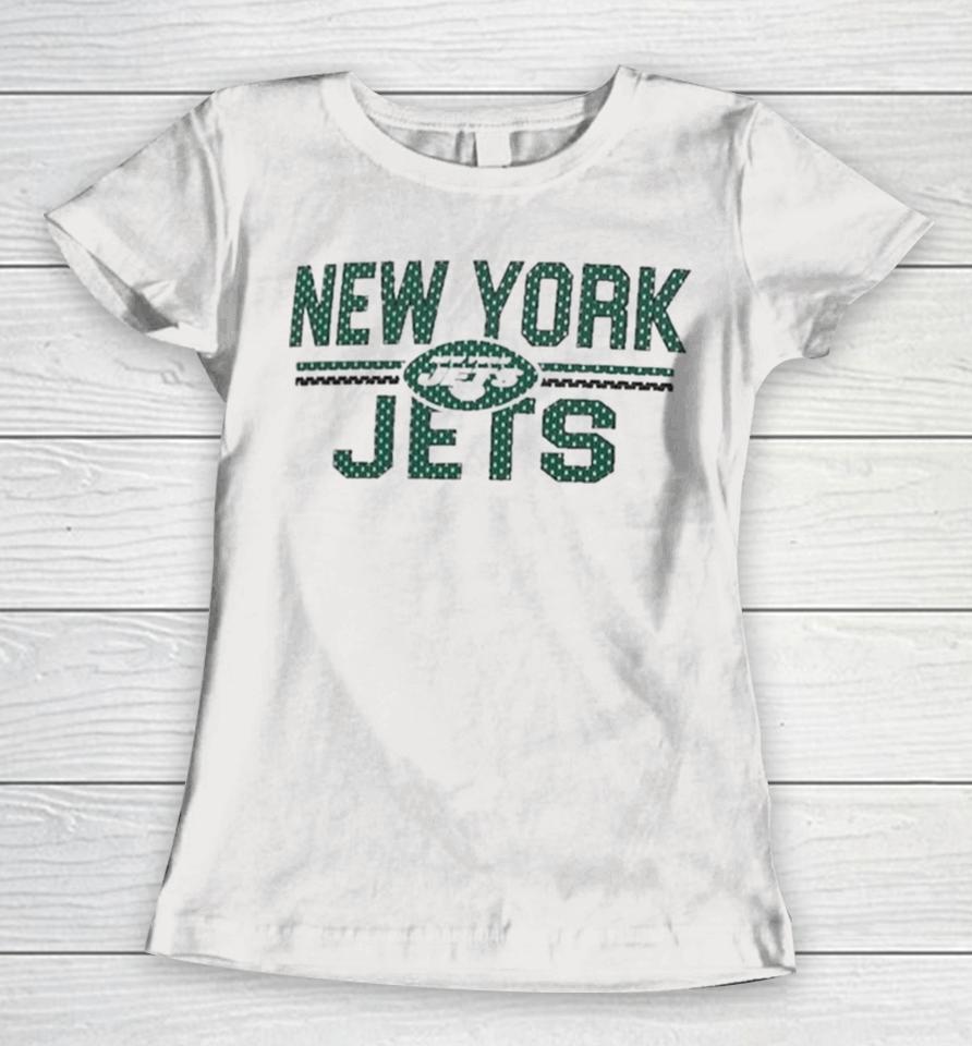 New York Jets Starter Mesh Team Graphic 2024 Women T-Shirt