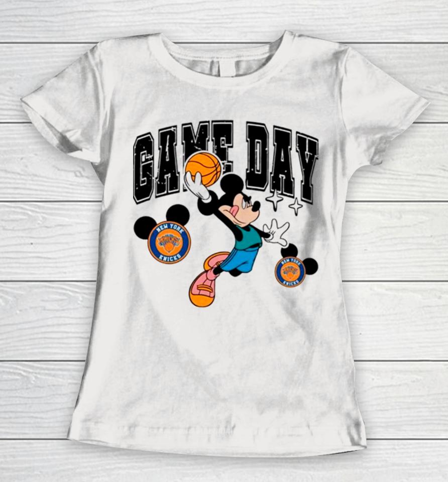 New York Knicks 1946 Basketball Game Day Retro Women T-Shirt