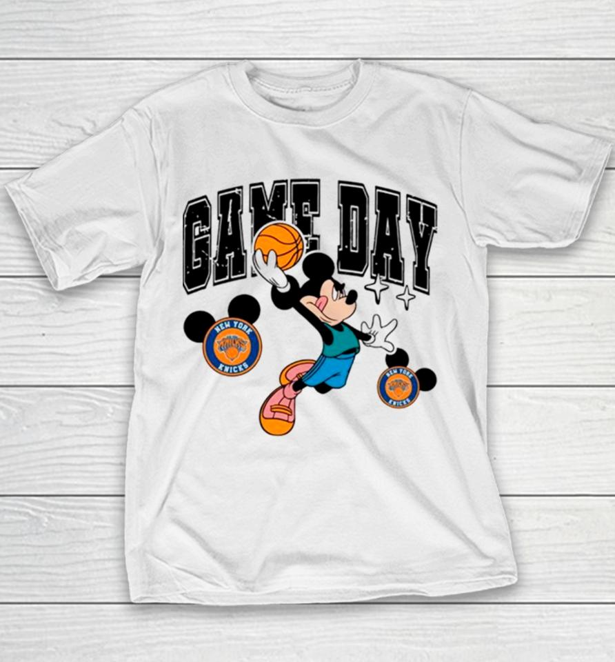 New York Knicks 1946 Basketball Game Day Retro Youth T-Shirt