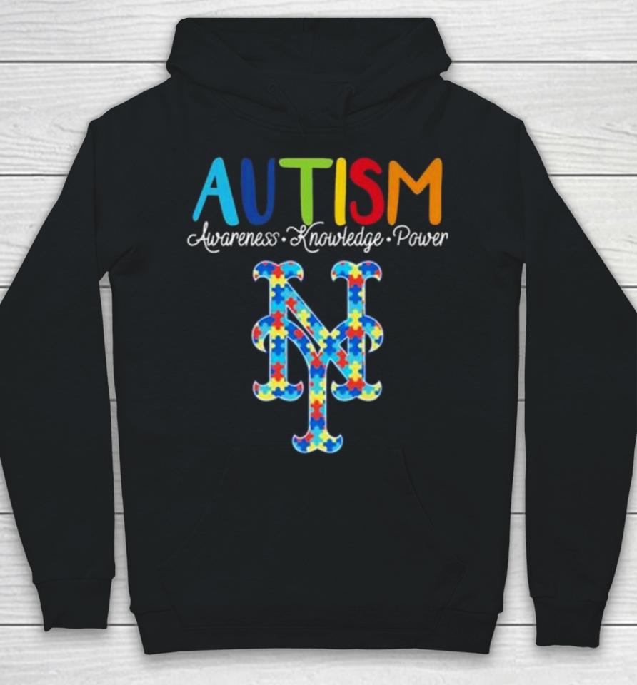 New York Mets Autism Awareness Knowledge Power Hoodie