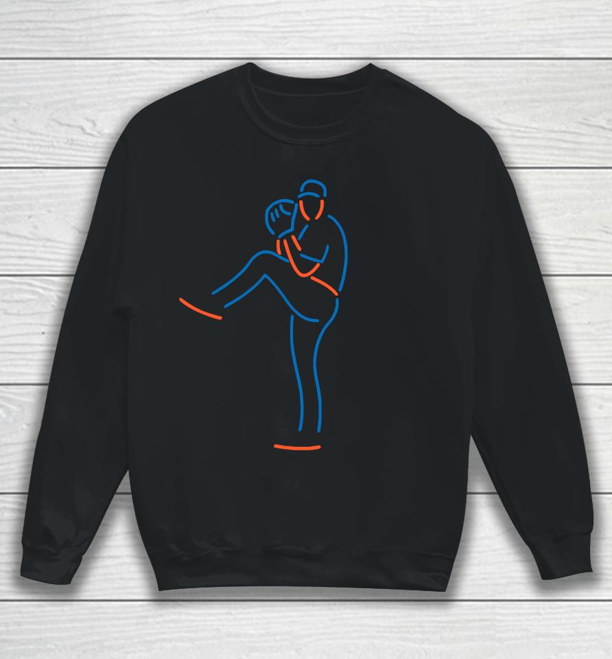 New York Mets Justin Verlander Neon Sweatshirt