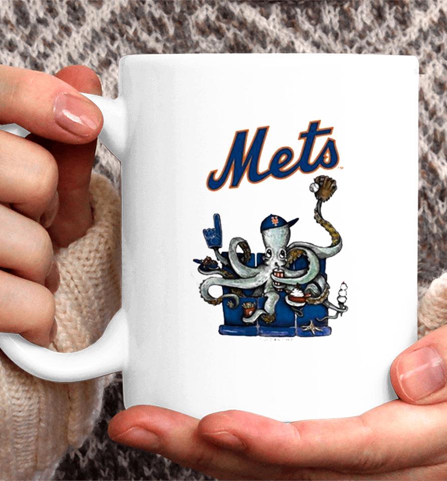 New York Mets Octopus 2024 Coffee Mug
