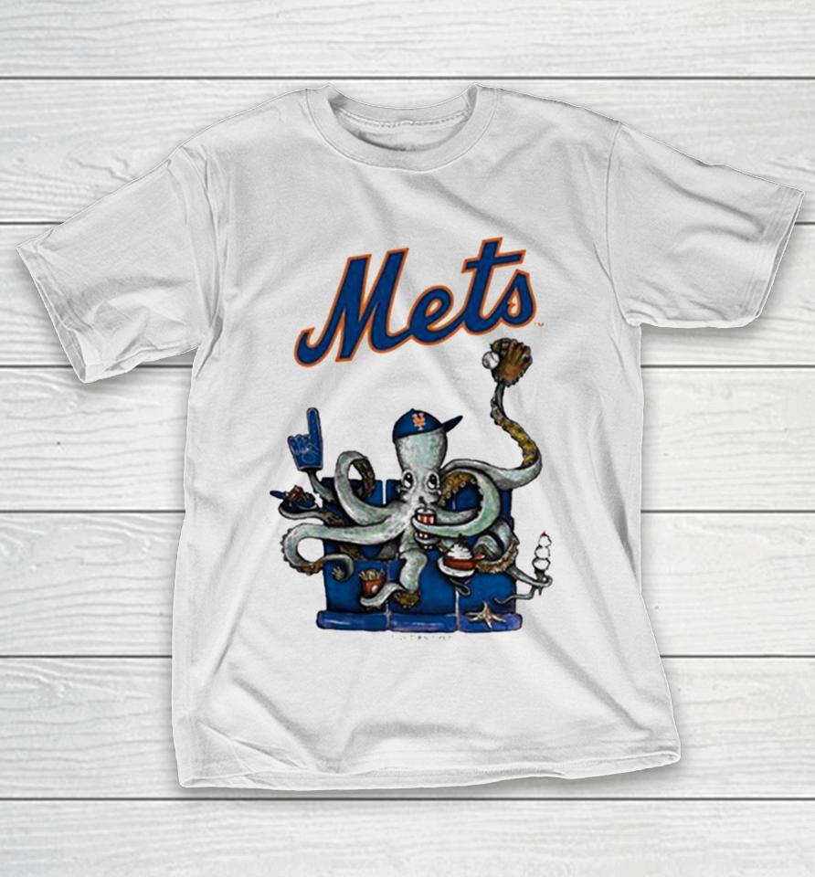 New York Mets Octopus 2024 T-Shirt