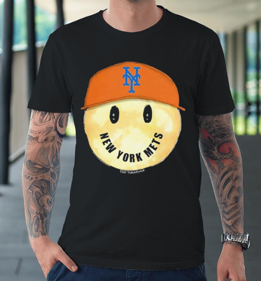 New York Mets Smiley Tee Premium T-Shirt