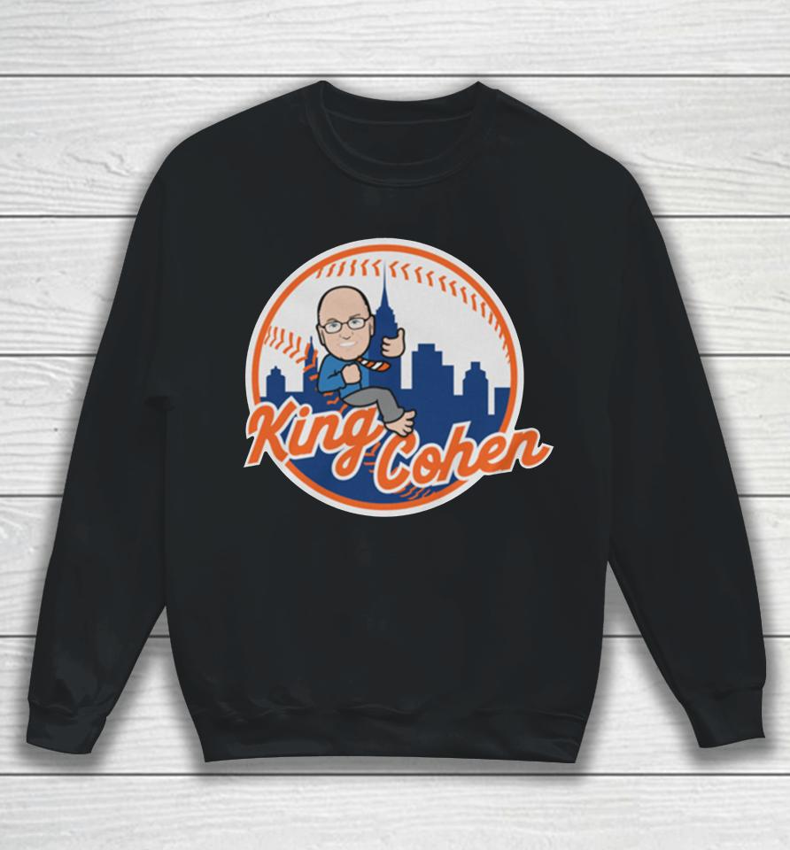 New York Mets Steven Cohen King Cohen Sweatshirt