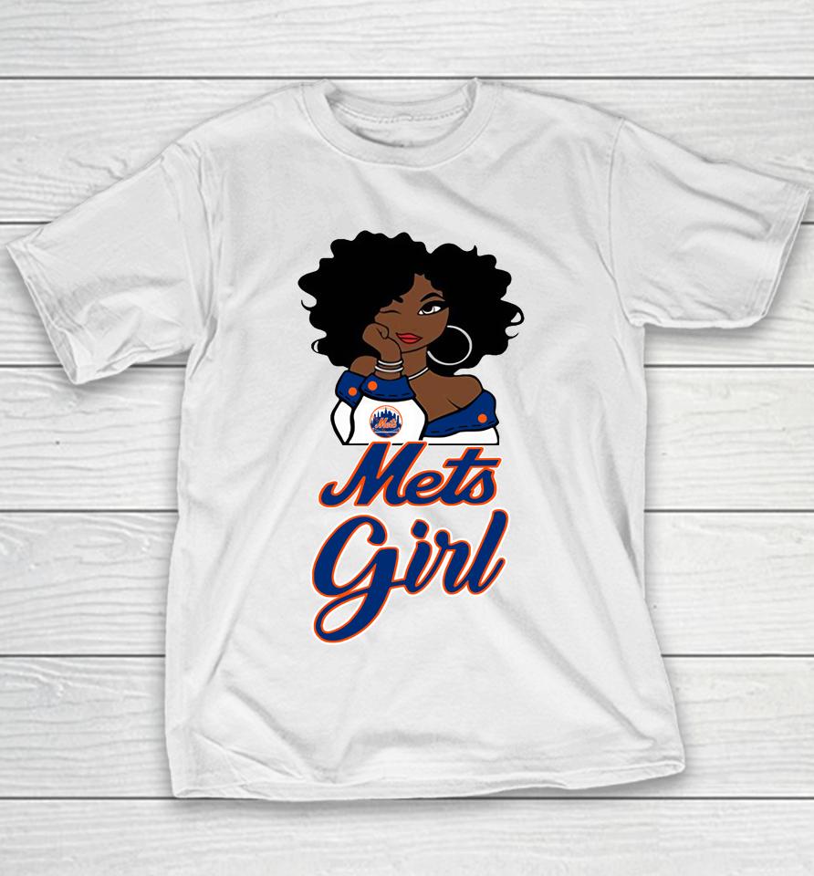 New York Metss Girl Mlb Youth T-Shirt