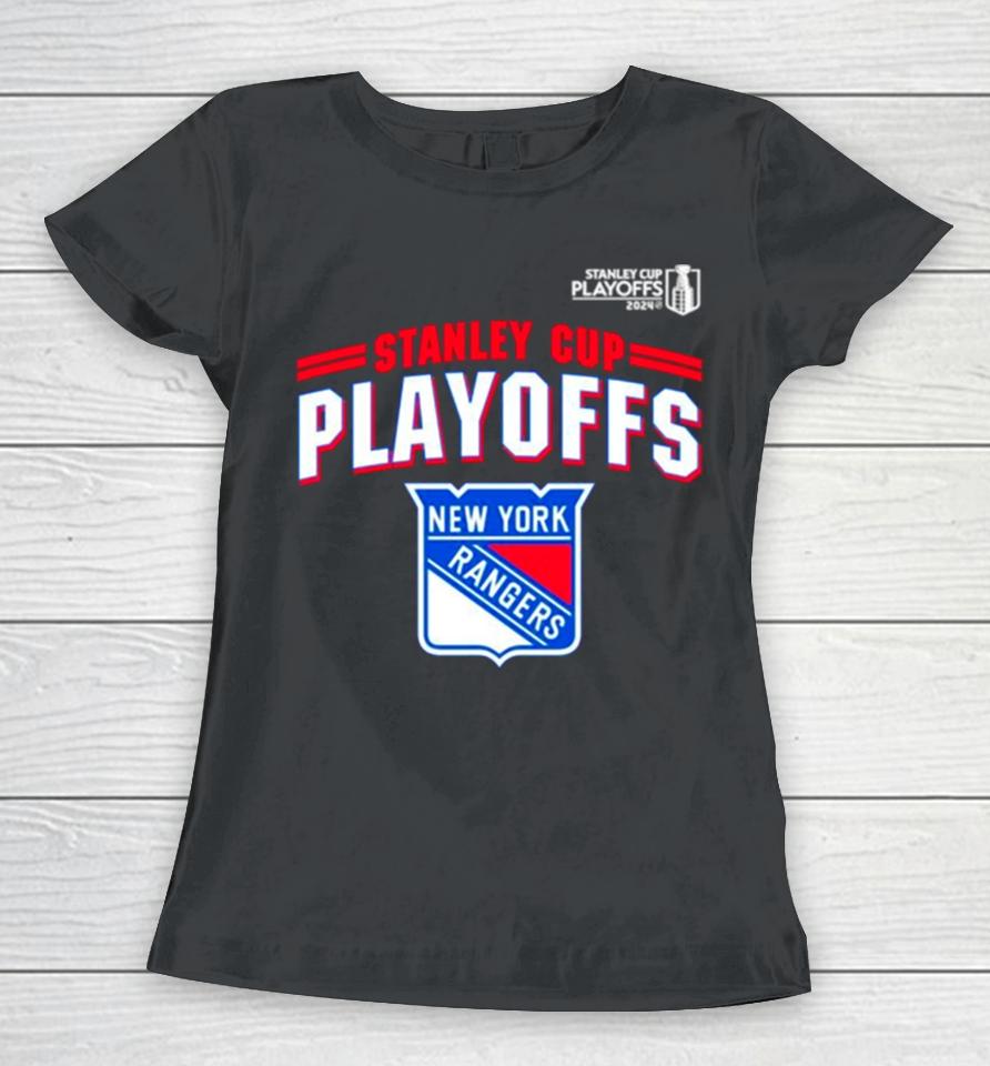 New York Rangers 2024 Nhl Stanley Cup Playoffs Women T-Shirt