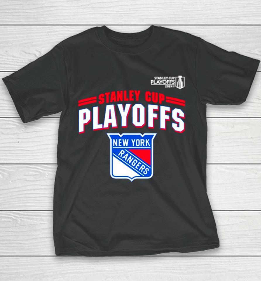 New York Rangers 2024 Nhl Stanley Cup Playoffs Youth T-Shirt
