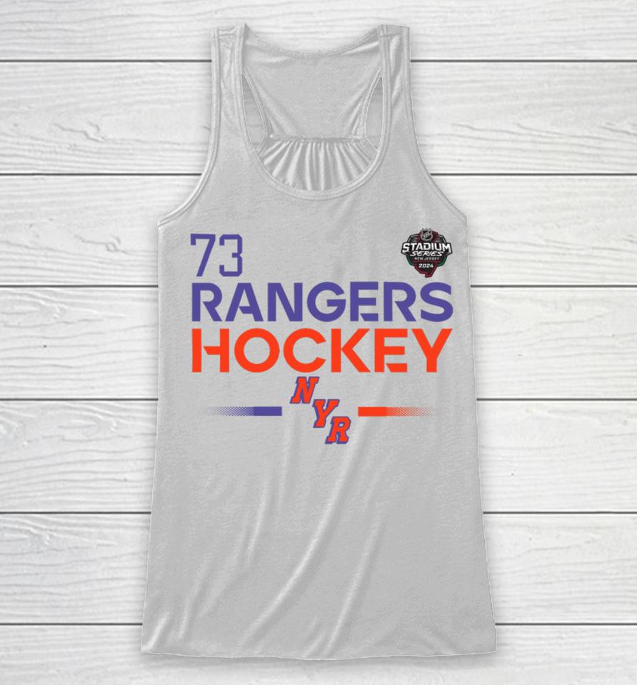 New York Rangers 73 Rangers Hockey Nyr Racerback Tank