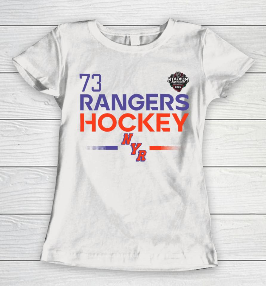 New York Rangers 73 Rangers Hockey Nyr Women T-Shirt