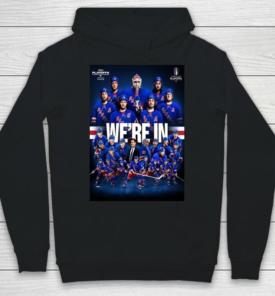 New York Rangers Advanced To The Stanley Cup Nhl Playoffs 2024 Hoodie