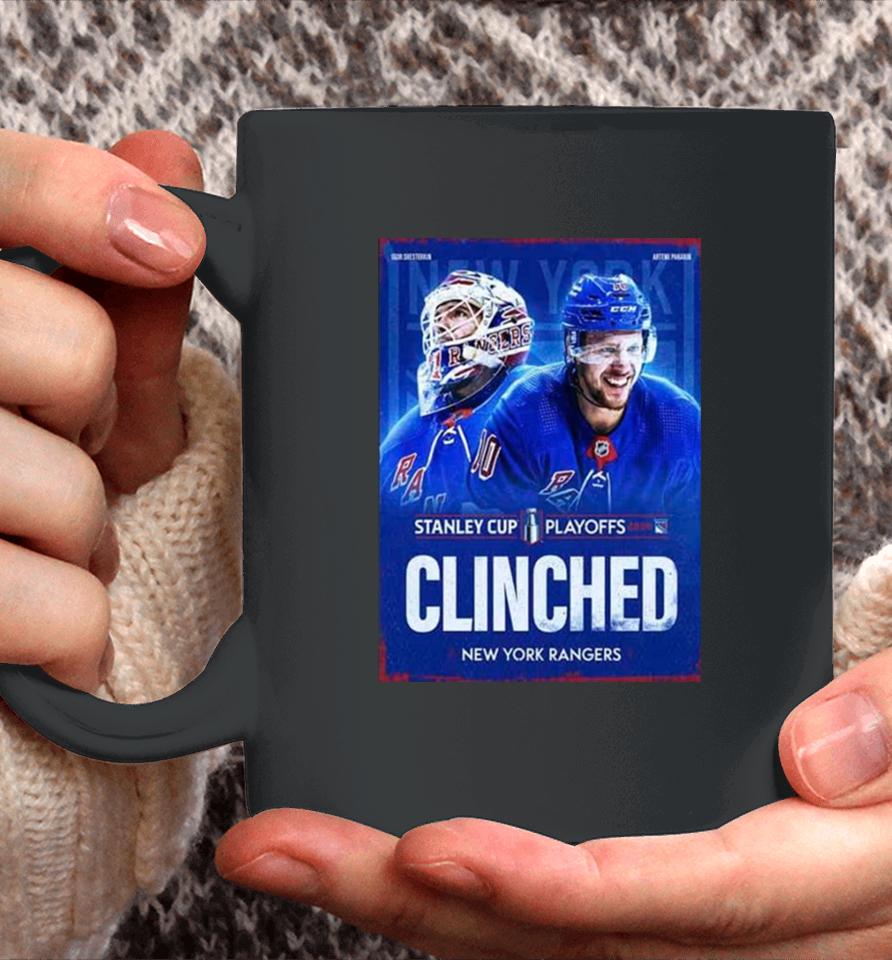 New York Rangers Are Bound For The Stanley Cup Playoffs 2024 Nhl Coffee Mug
