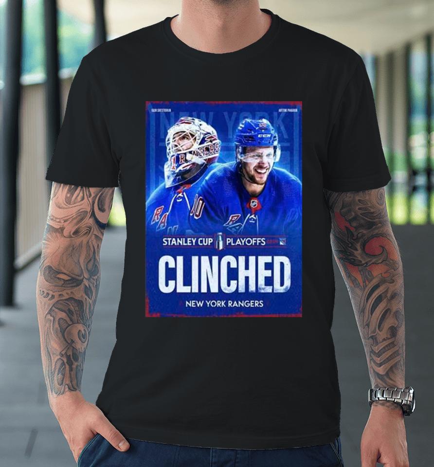 New York Rangers Are Bound For The Stanley Cup Playoffs 2024 Nhl Premium T-Shirt