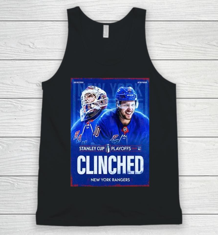 New York Rangers Are Bound For The Stanley Cup Playoffs 2024 Nhl Unisex Tank Top