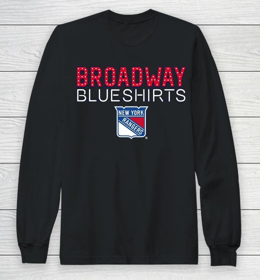 New York Rangers Broadway Blueshirts Long Sleeve T-Shirt