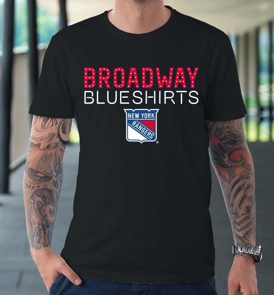 New York Rangers Broadway Blueshirts Premium T-Shirt