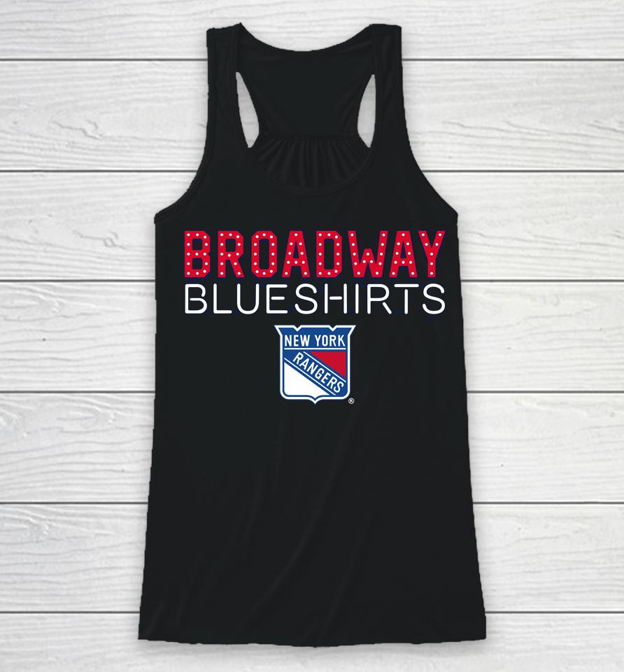 New York Rangers Broadway Blueshirts Racerback Tank