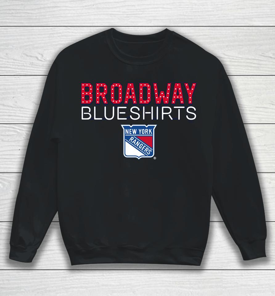 New York Rangers Broadway Blueshirts Sweatshirt