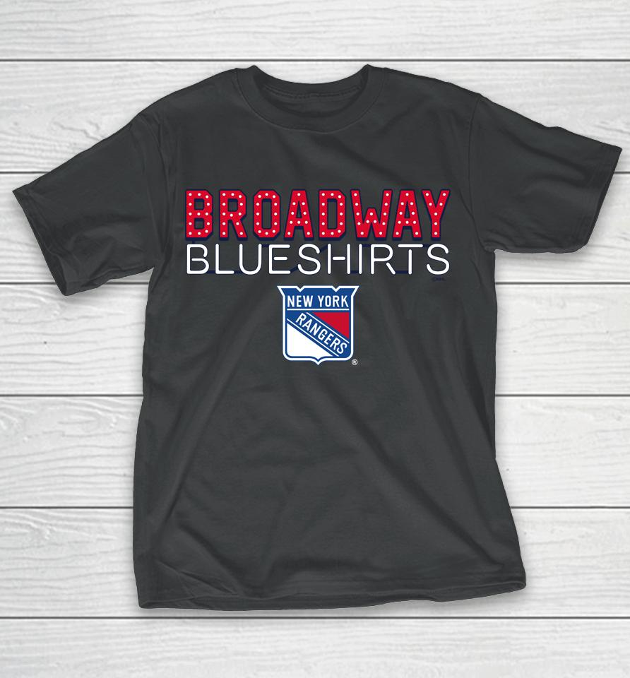 New York Rangers Broadway Blueshirts T-Shirt