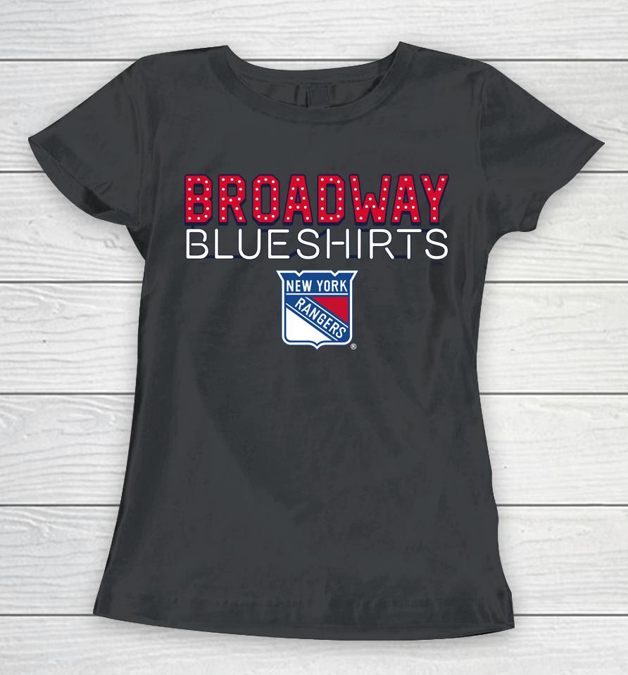 New York Rangers Broadway Blueshirts Women T-Shirt
