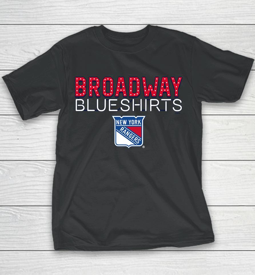 New York Rangers Broadway Blueshirts Youth T-Shirt