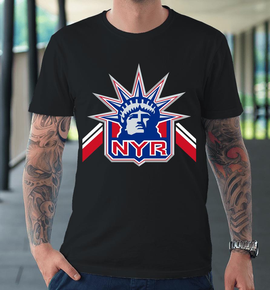 New York Rangers Fanatics Branded Special Edition Primary Logo Premium T-Shirt