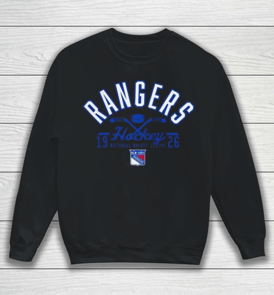 New York Rangers Half Puck National Hockey League 1926 Sweatshirt