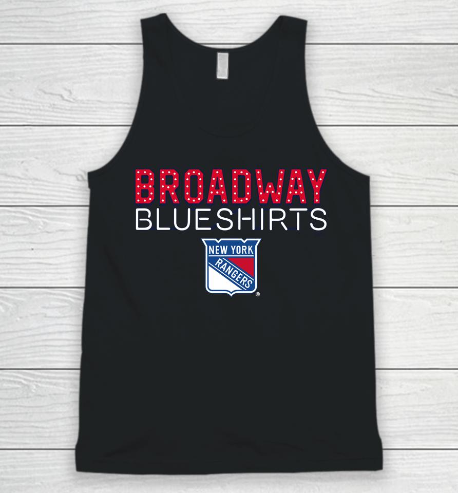 New York Rangers Shout Out Unisex Tank Top