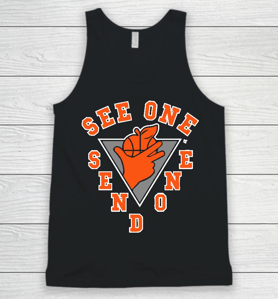 New York See One Send One Unisex Tank Top