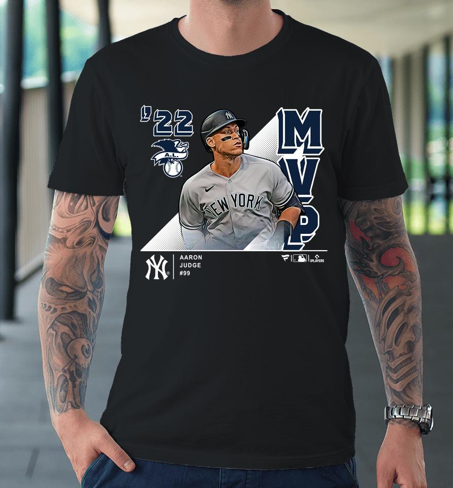 New York Yankees Aaron Judge 2022 Al Mvp Premium T-Shirt