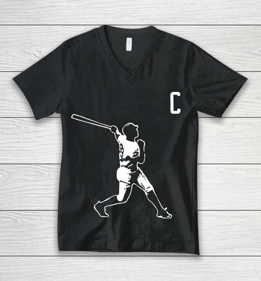 New York Yankees Aaron Judge The C Unisex V-Neck T-Shirt
