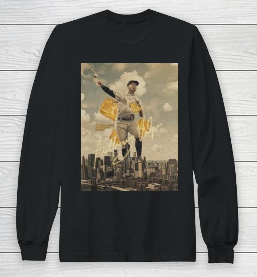 New York Yankees Anthony Volpe Gold Gloves 2023 Long Sleeve T-Shirt