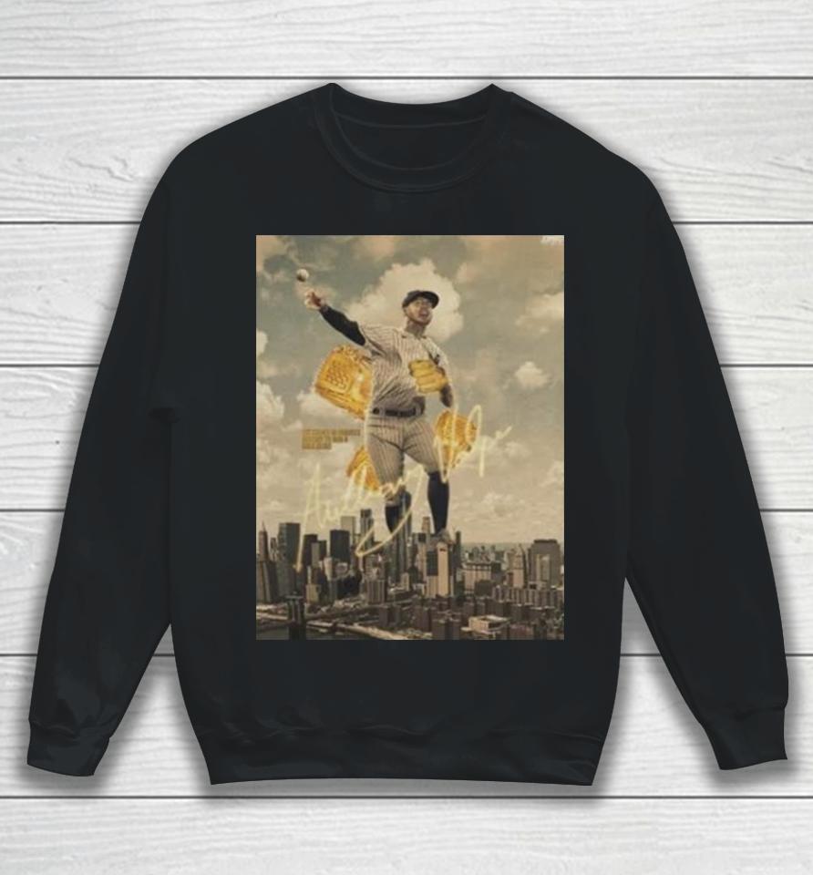 New York Yankees Anthony Volpe Gold Gloves 2023 Sweatshirt
